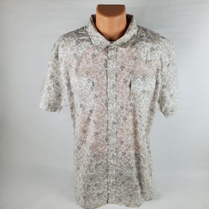 Levi's Floral S/S Button Down Summer Shirt EUC